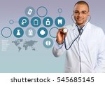 medical exam. | Shutterstock . vector #545685145