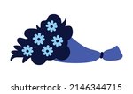 flower bouquet for funeral... | Shutterstock .eps vector #2146344715