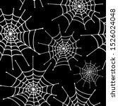 spiderweb pattern. white hand... | Shutterstock .eps vector #1526024048