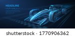 formula one f1. abstract vector ... | Shutterstock .eps vector #1770906362