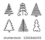 Freehand Christmas Tree Drawing Free Stock Photo - Public Domain Pictures