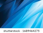 abstract blue vector background ... | Shutterstock .eps vector #1689464275