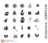 Christmas Icons Vector Design