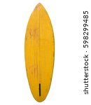  Vintage Surfboard Yellow Color ...