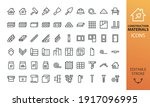 construction materials isolated ... | Shutterstock .eps vector #1917096995
