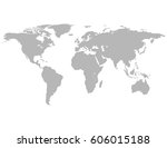 world map | Shutterstock .eps vector #606015188