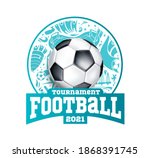 vector illustration. football... | Shutterstock .eps vector #1868391745