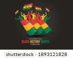 black history month celebrate.... | Shutterstock .eps vector #1893121828
