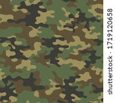 Military Camo Seamless Pattern. ...