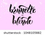 calligraphy text for t shirt... | Shutterstock .eps vector #1048105882