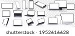 mock ups gadgets collection... | Shutterstock .eps vector #1952616628