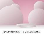 simple vector scene. pink soft... | Shutterstock .eps vector #1921082258
