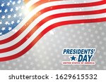 presidents day banner... | Shutterstock .eps vector #1629615532