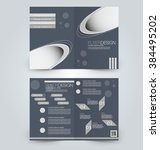 abstract flyer design... | Shutterstock .eps vector #384495202