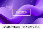 modern colorful liquid shape.... | Shutterstock .eps vector #1169297518