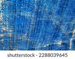 Small photo of Blue sunshade curtains, blue sunshade slats, heat-resistant sunshade curtains, sun umbrellas