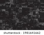 rough texture. worn down... | Shutterstock .eps vector #1981641662
