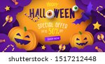 Halloween Sale Promotion Banner ...