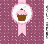 Birthday Card With Cupcake