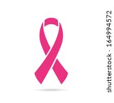 pink ribbon | Shutterstock .eps vector #164994572