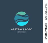 Abstract Wave Logo Icon
