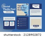tips and trick social media... | Shutterstock .eps vector #2128902872