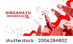 indonesia independence day 17... | Shutterstock .eps vector #2006284802