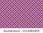 Seamless Pattern White Red Blue ...