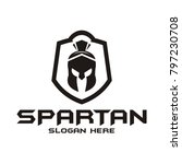 spartan logo design | Shutterstock .eps vector #797230708