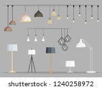 Set Of Lamps. Furniture...