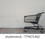Small photo of shopping crat on mall