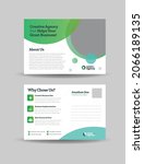 corporate business postcard... | Shutterstock .eps vector #2066189135