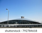 Incheon airport on a fine weather day