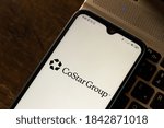 Small photo of October 28, 2020, Brazil. In this photo illustration the CoStar Group logo seen displayed on a smartphone