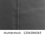 Small photo of beautiful leather rexine texture seamless gray and white color with stitch