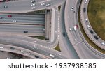 highway traffic aerial view  ... | Shutterstock . vector #1937938585
