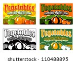 Vintage Vegetable Labels