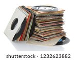 Pile Of Retro Vinyl 45rpm...