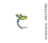 tree logo  vector logo template | Shutterstock .eps vector #1051795385