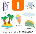 english alphabet in pictures  ... | Shutterstock .eps vector #2167664905