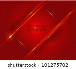 hi tech metallic background... | Shutterstock .eps vector #101275702