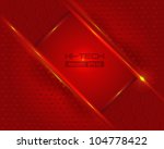 hi tech metallic background... | Shutterstock .eps vector #104778422