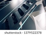 Supercar engine hood with air intake and ventilation