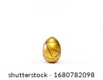 happy easter. one easter egg... | Shutterstock . vector #1680782098