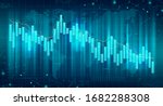abstract futuristic financial... | Shutterstock .eps vector #1682288308