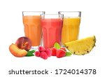 Different delicious smoothies...