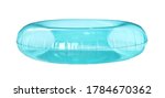 Blue Inflatable Ring Isolated...