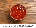 Spicy Chili Sauce In Bowl On...