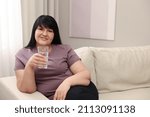 Beautiful Overweight Woman With ...