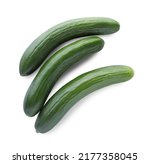 Whole Fresh Green Cucumbers...